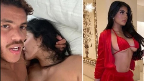 Bỏng mắt ảnh giường chiếu của Dos Santos với nhân tình